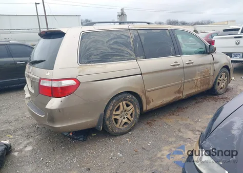 2006 Honda Odyssey Ex из США, поврежденный, VIN 5FNRL38466B423442